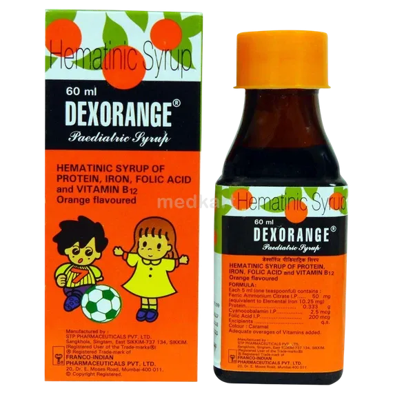 dexorange paed syrup 60 ml